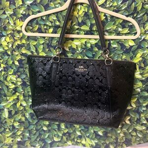 Coach Black Tote Bag